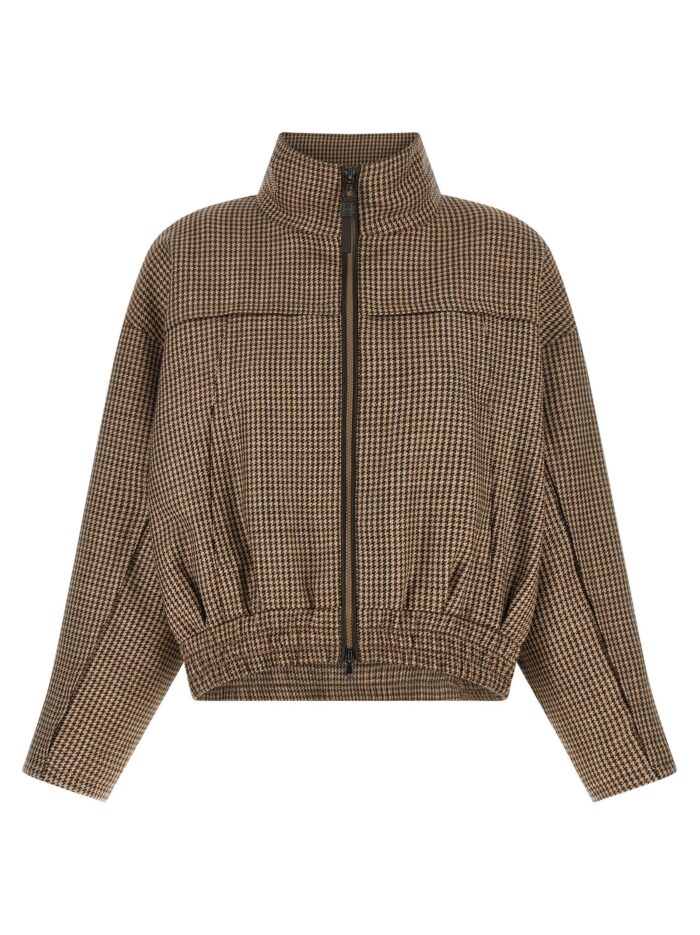 brunello cucinelli 'shiny zipper pull' jacket Brunello Cucinelli 'Shiny Zipper Pull' Jacket