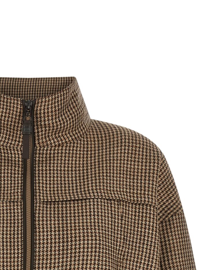 Brunello Cucinelli 'Shiny Zipper Pull' Jacket
