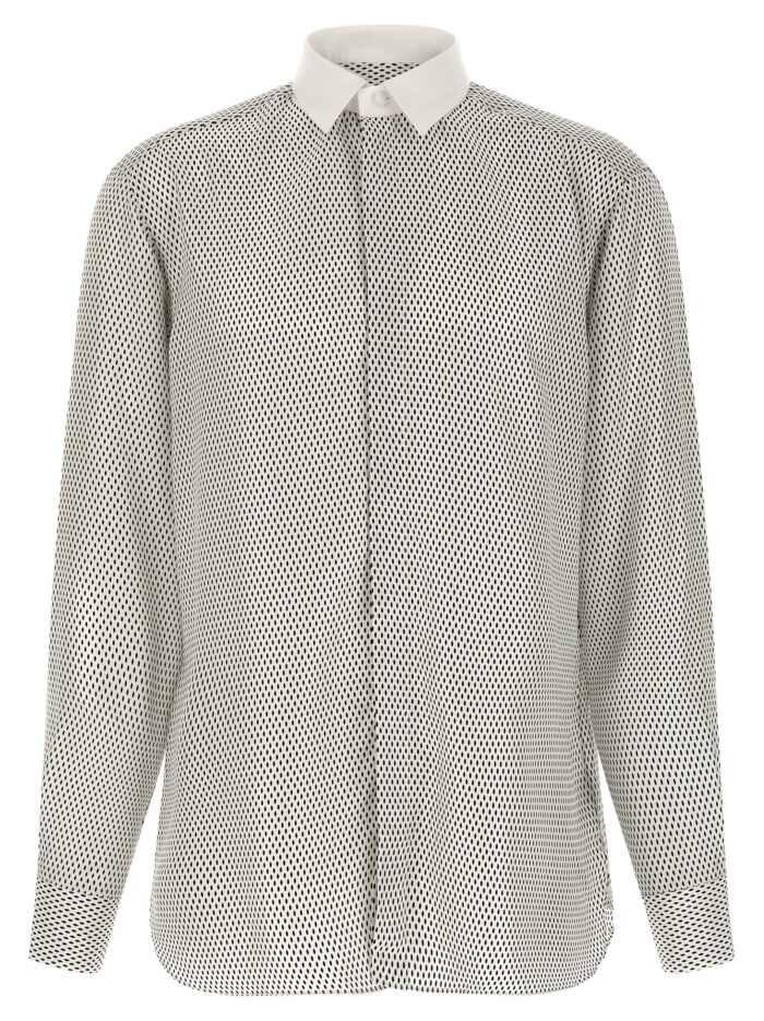 tom ford shirt with contrast collar TOM FORD Shirt With Contrast Collar