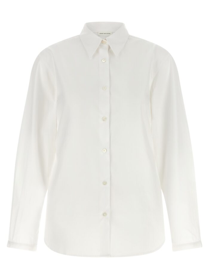 Dries Van Noten Shirt With Embroidered Cuffs