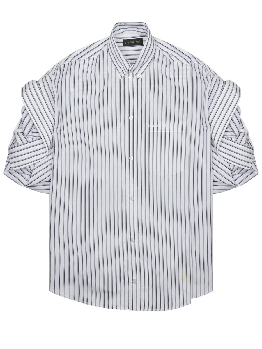 Balenciaga SHIRT WITH LAPELS ON THE SLEEVES