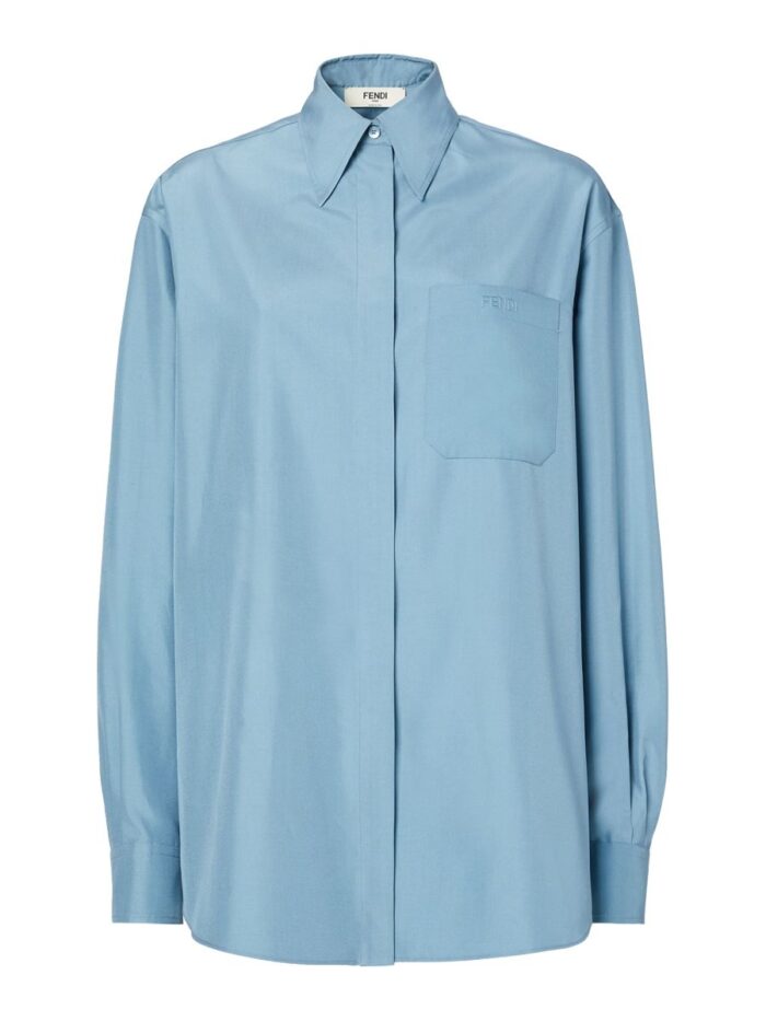 fendi shirt with logo Fendi SHIRT WITH LOGO
