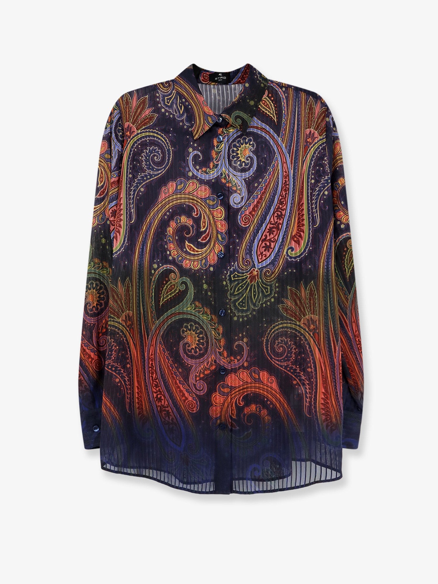 Etro Shirt With Paisley Multicolor Print