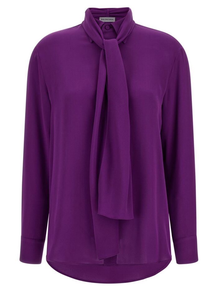 balenciaga shirt with scarf Balenciaga Shirt With Scarf