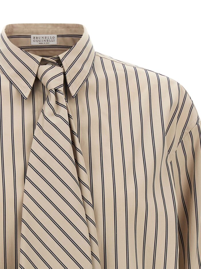 Brunello Cucinelli Shirt With Tie