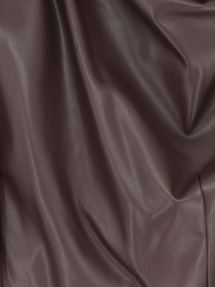 Actualee Short Faux Leather Dress