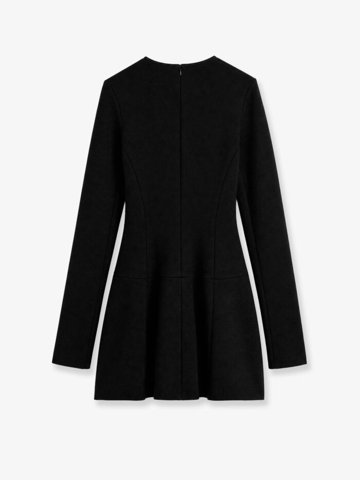 TOTEME Short Skater Dress In Wool Blend