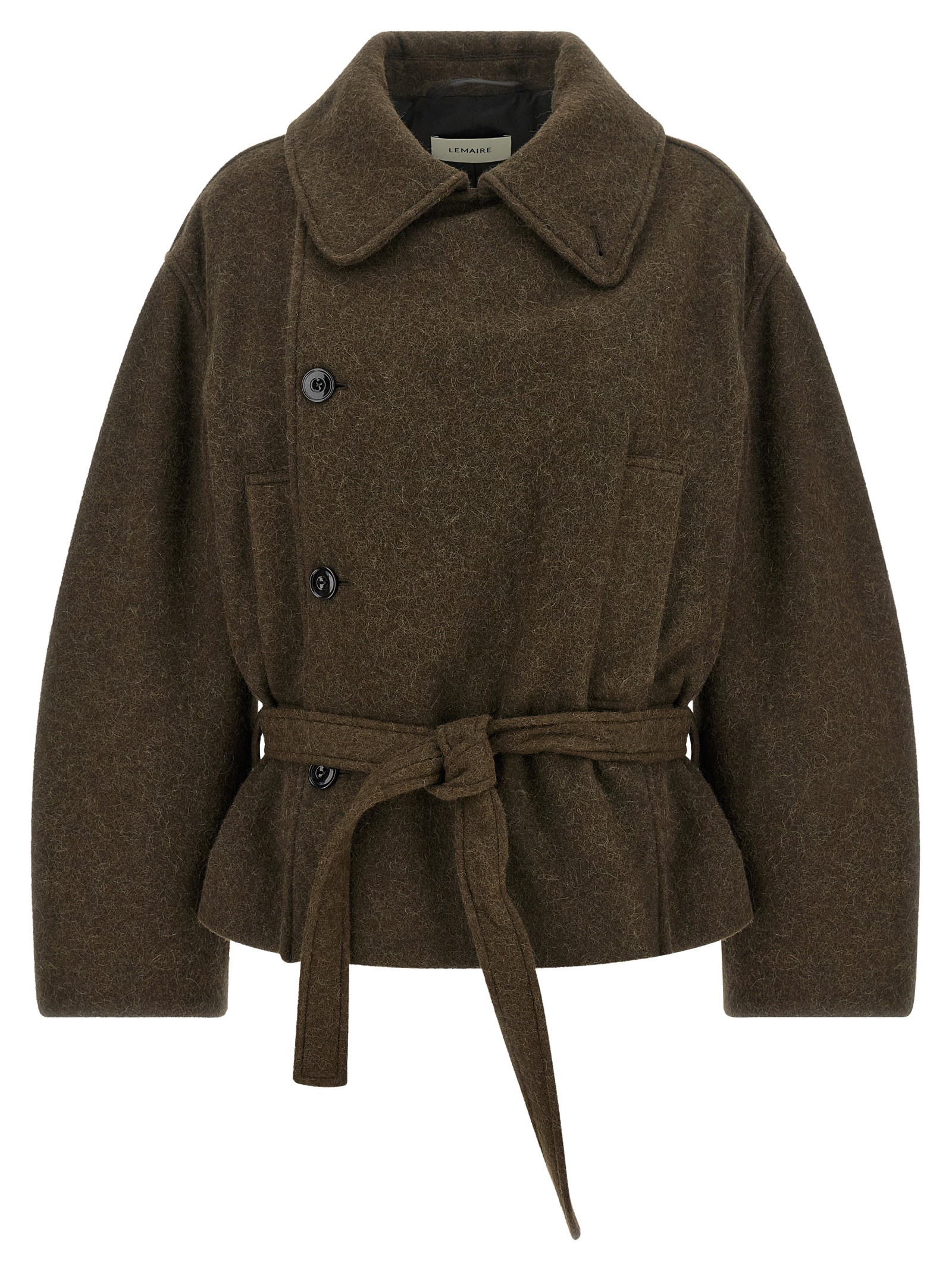 LEMAIRE 'Short Wrap' Coat