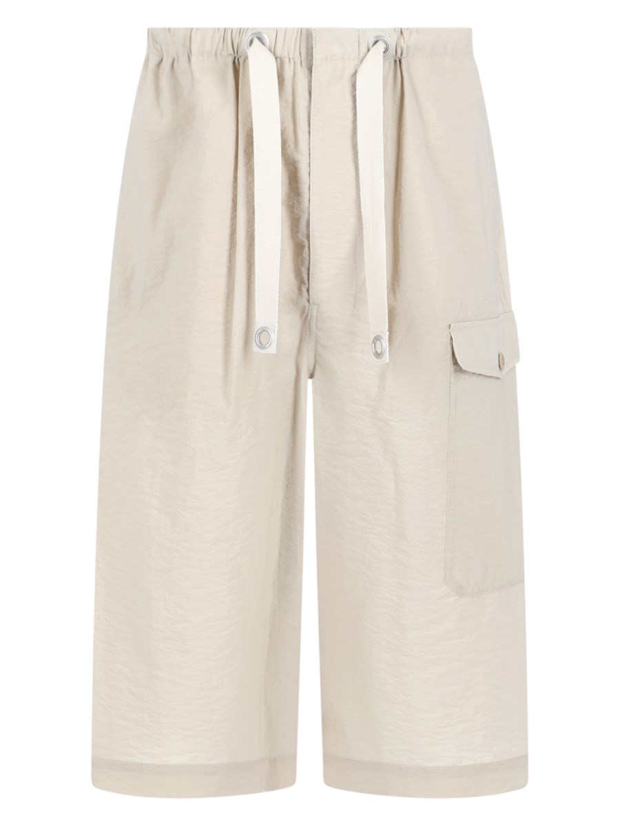 LEMAIRE SHORTS CARGO IN COTONE