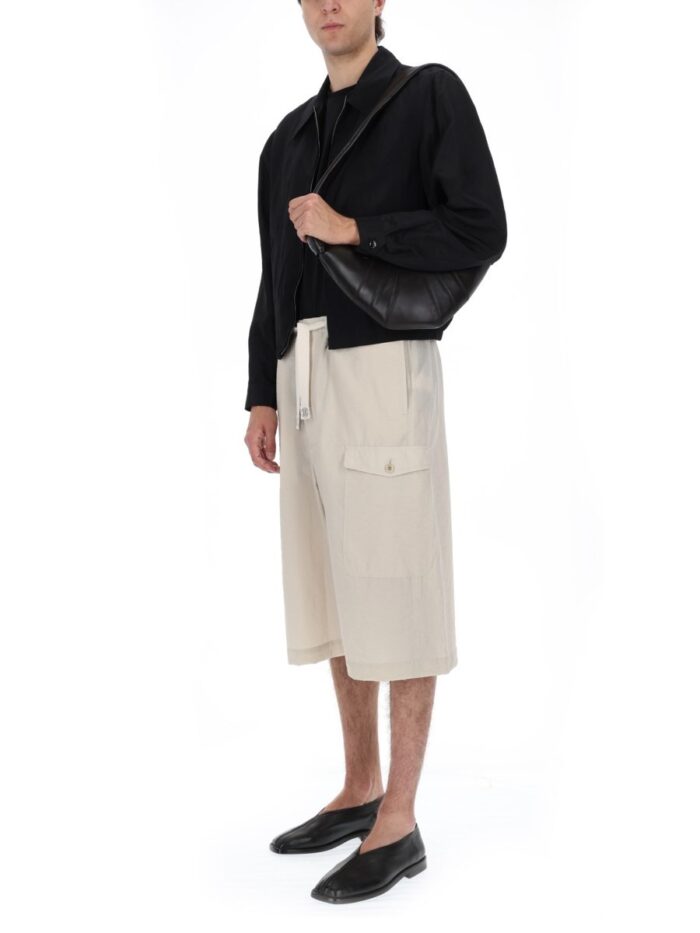 LEMAIRE SHORTS CARGO IN COTONE