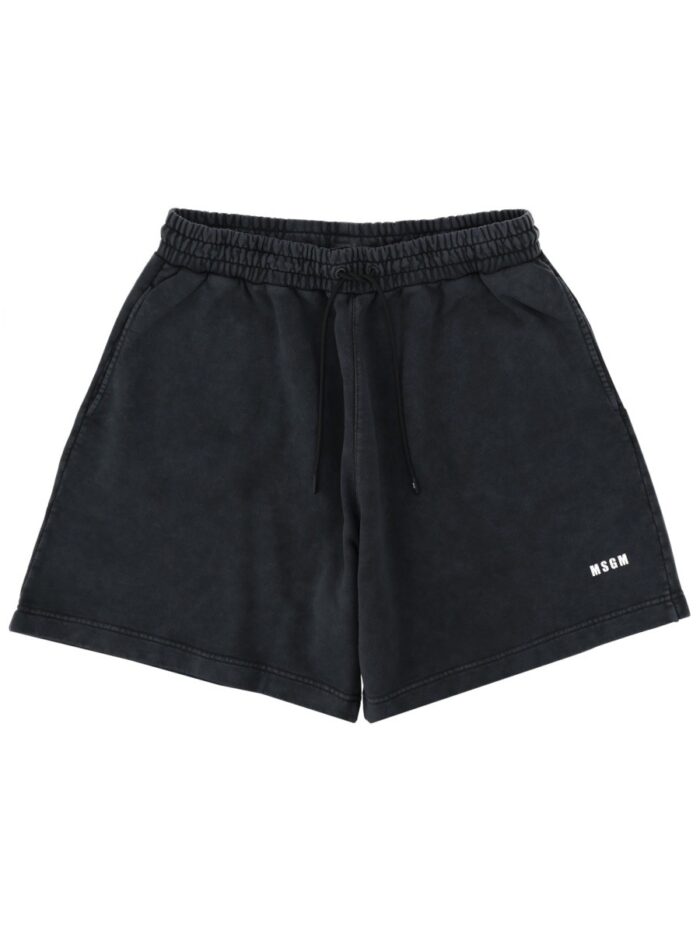 msgm shorts con logo Msgm SHORTS CON LOGO