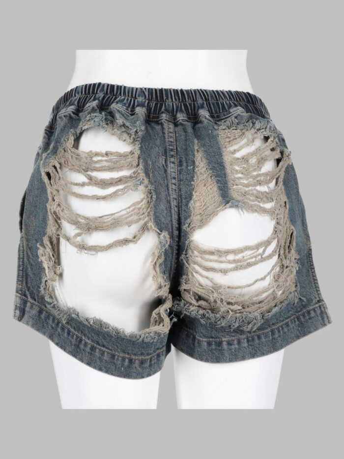 RICK OWENS DRKSHDW SHORTS "FOG"
