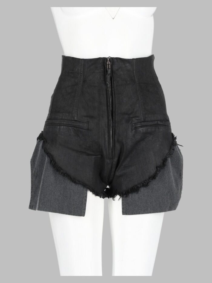 rick owens drkshdw shorts in denim "dirt cutoffs" RICK OWENS DRKSHDW Shorts In Denim "Dirt Cutoffs"