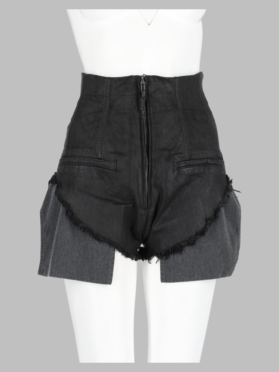 RICK OWENS DRKSHDW Shorts In Denim "Dirt Cutoffs"
