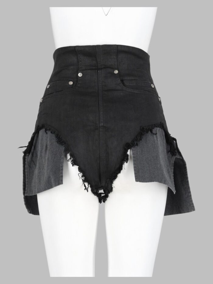 RICK OWENS DRKSHDW Shorts In Denim "Dirt Cutoffs"