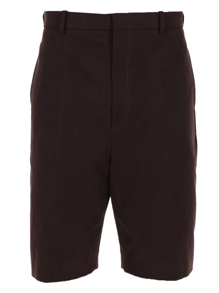 Bottega Veneta SHORTS IN GABARDINE DI COTONE