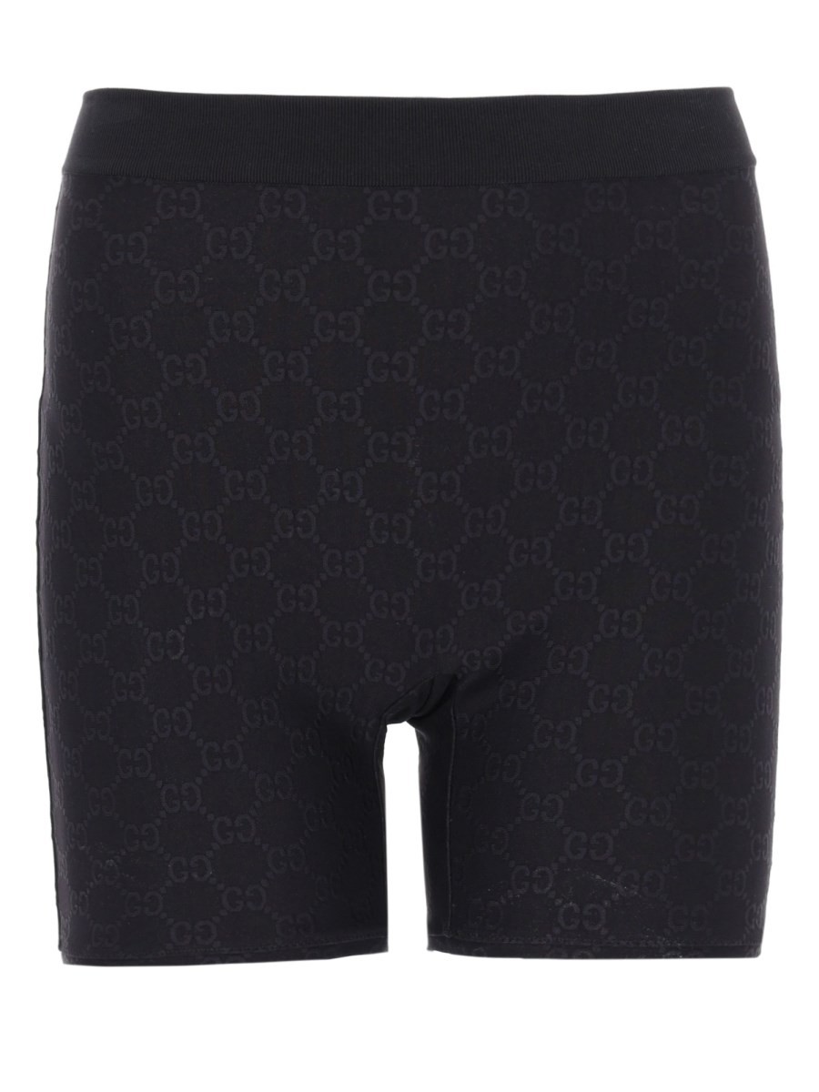 Gucci SHORTS IN JERSEY JACQUARD GG