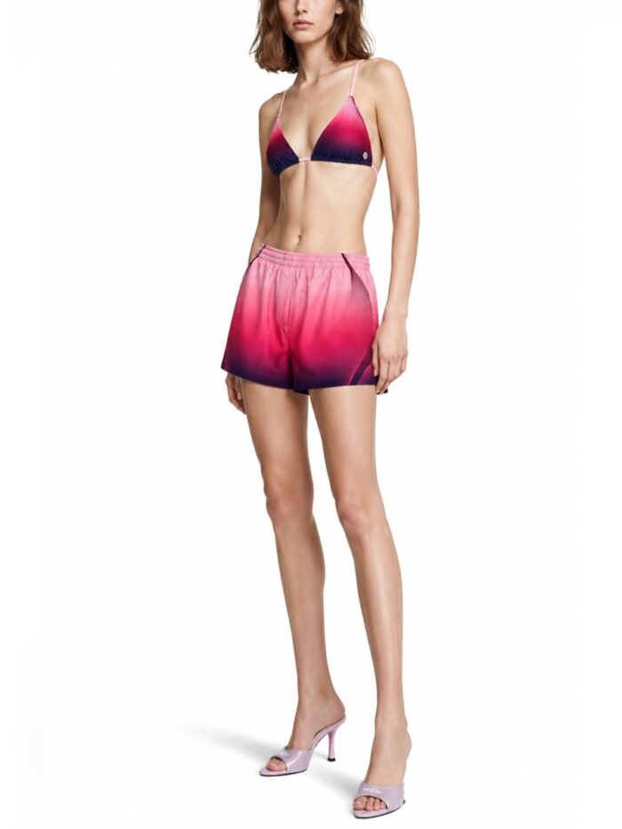 CASABLANCA SHORTS IN SETA