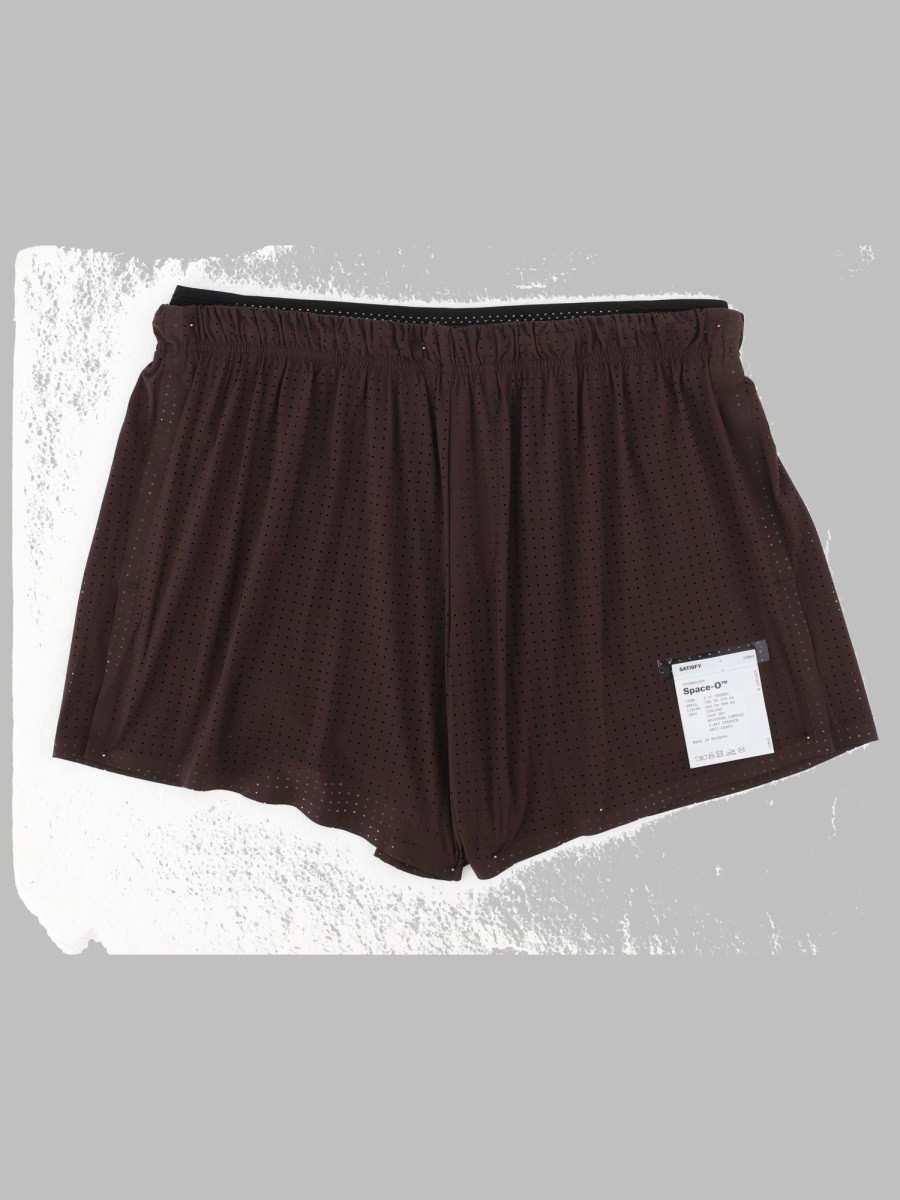 SATISFY SHORTS IN TESSUTO TECNICO TRAFORATO