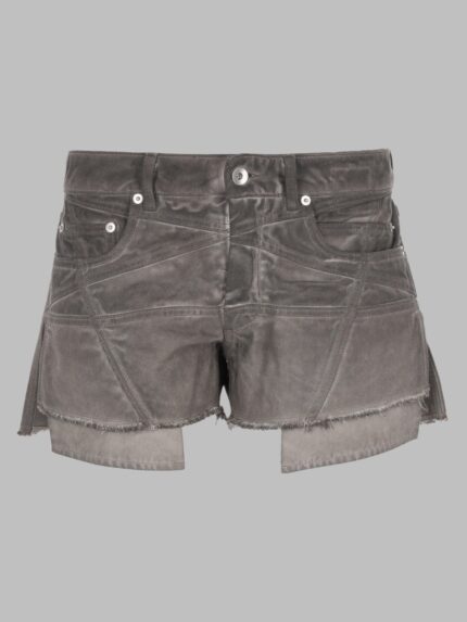 RICK OWENS DRKSHDW SHORTS "LANA CUT OFFS" IN DENIM
