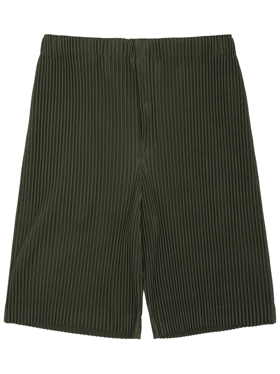 HOMME PLISSE ISSEY MIYAKE SHORTS PLISSETTATO