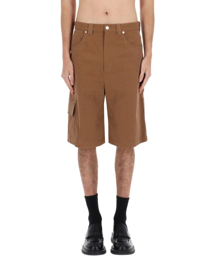 Gucci SHORTS WITH GG DETAILS