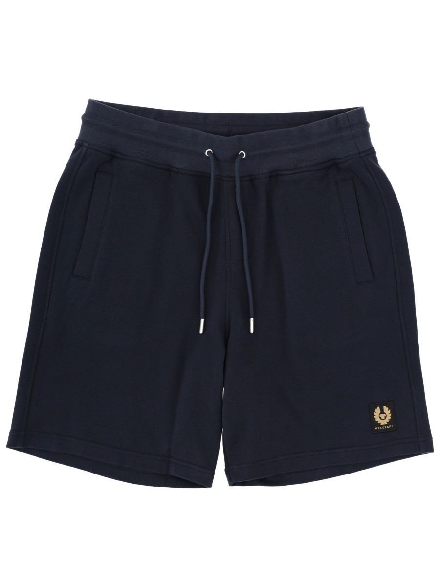 BELSTAFF SHORTS WITH LOGO