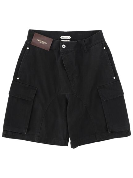 Jw Anderson Shorts With Logo Patch
