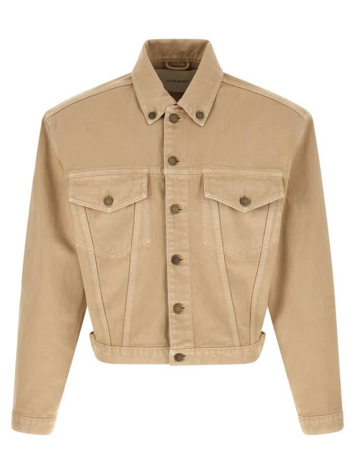 entire studios 'shrunken denim' jacket ENTIRE STUDIOS 'Shrunken Denim' Jacket