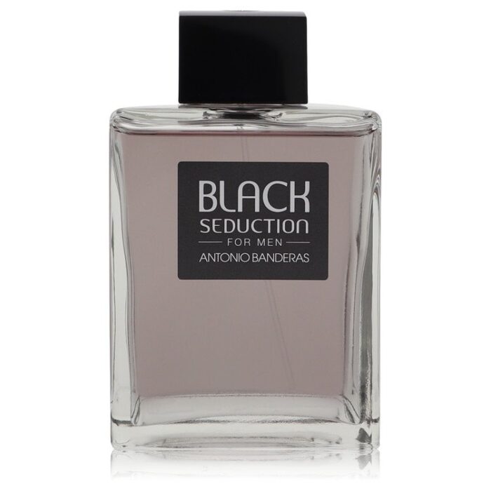 Seduction In Black By Antonio Banderas - Eau De Toilette Spray (unboxed) 6.8 Oz - Image 1