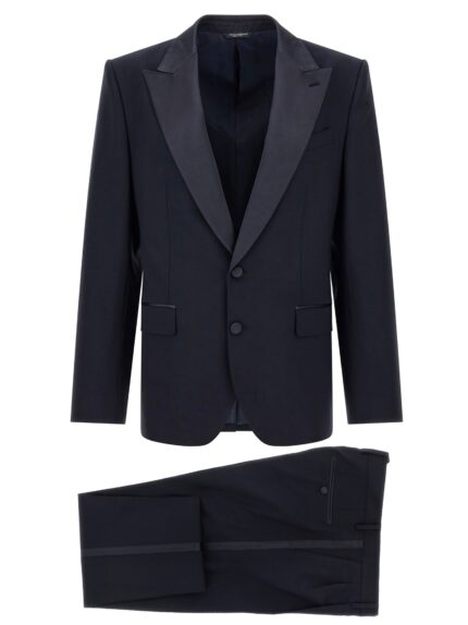 Dolce & Gabbana 'Sicilia Light' Tuxedo Dress