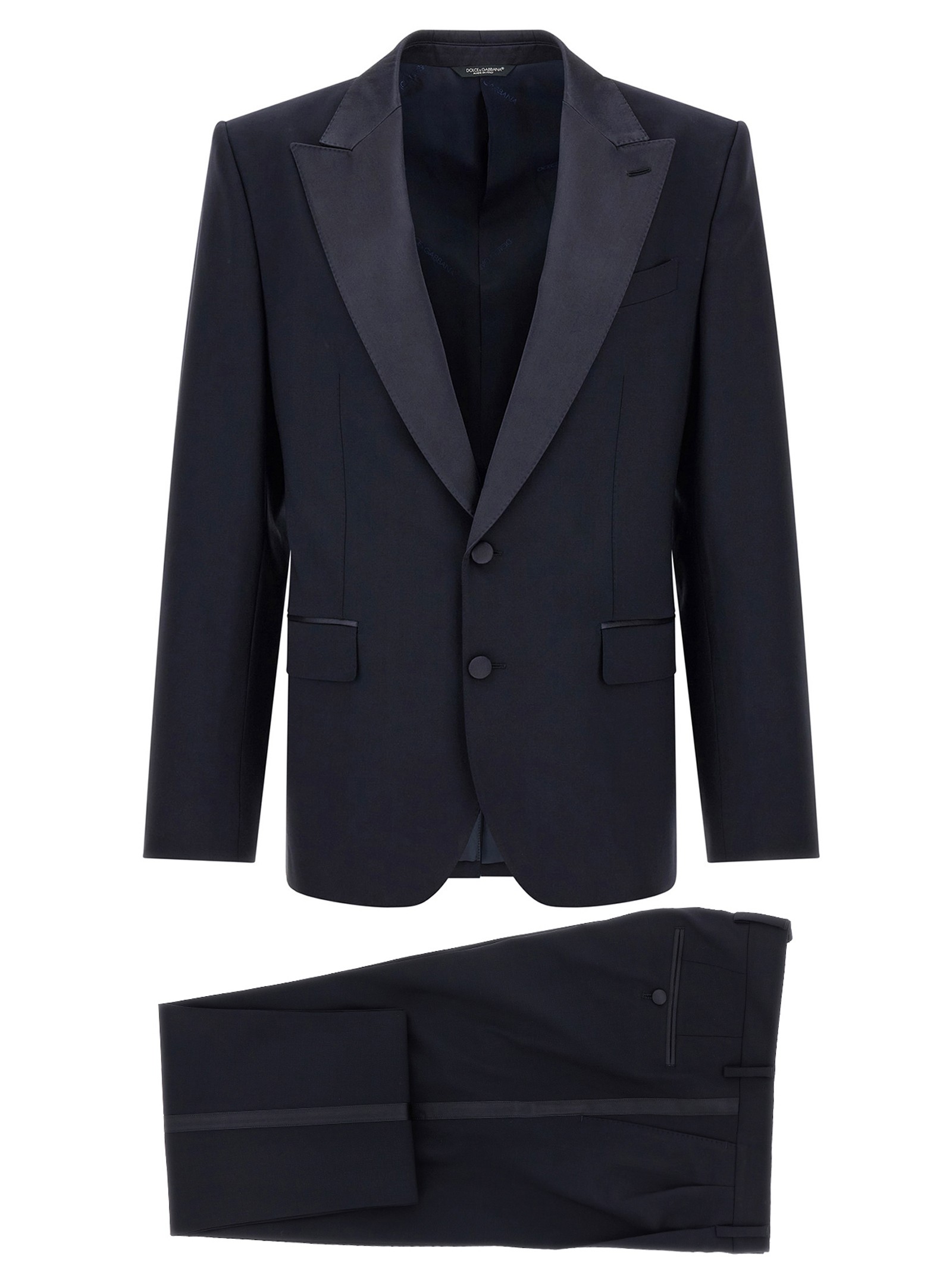 Dolce & Gabbana 'Sicilia Light' Tuxedo Dress