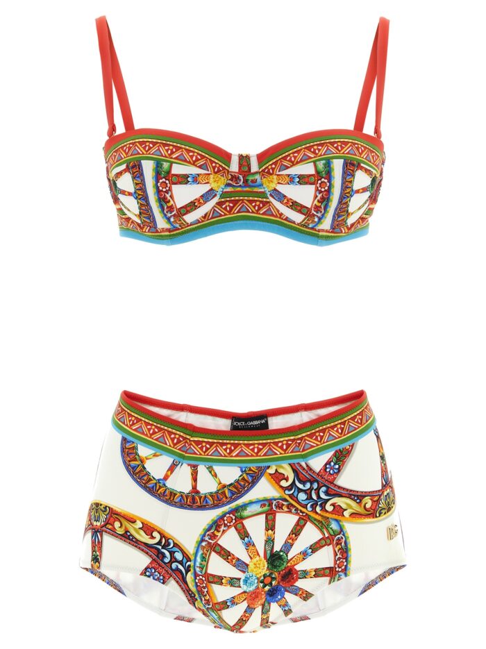 dolce & gabbana sicilian 'carretto' bikini Dolce & Gabbana Sicilian 'Carretto' Bikini