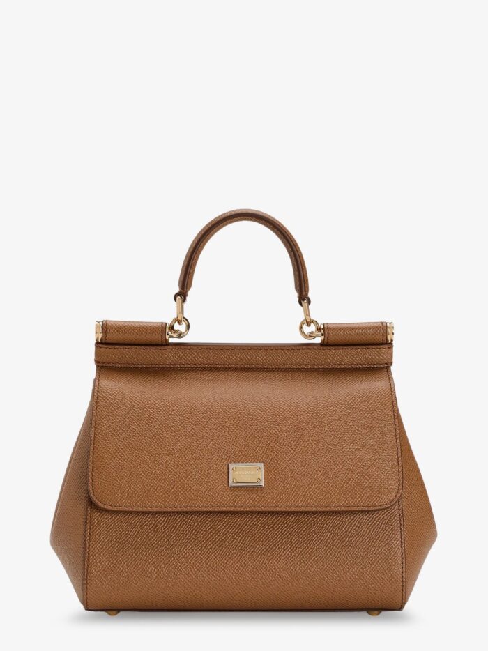 dolce & gabbana sicily medium leather shoulder bag Dolce & Gabbana Sicily Medium Leather Shoulder Bag