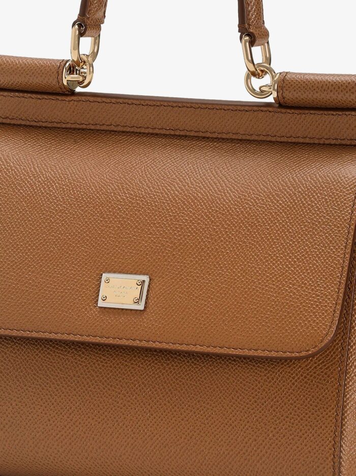 Dolce & Gabbana Sicily Medium Leather Shoulder Bag