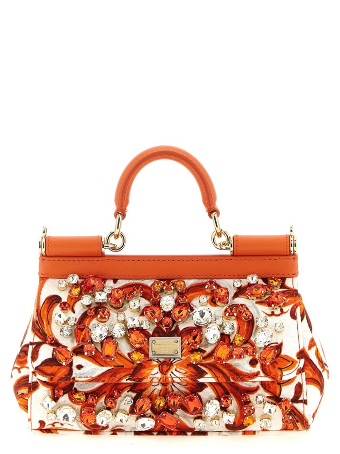 dolce & gabbana 'sicily' mini handbag Dolce & Gabbana 'Sicily' Mini Handbag