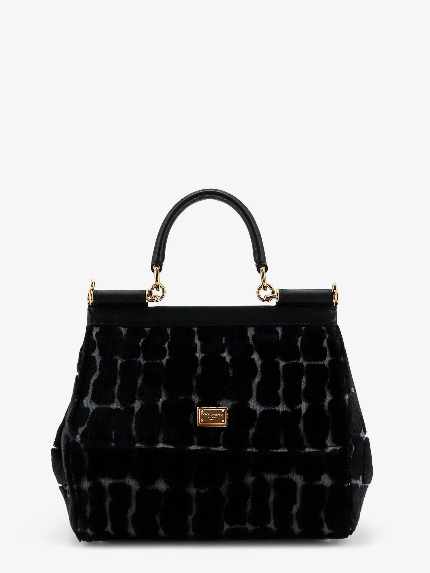 Dolce & Gabbana Sicily Velvet Handbag