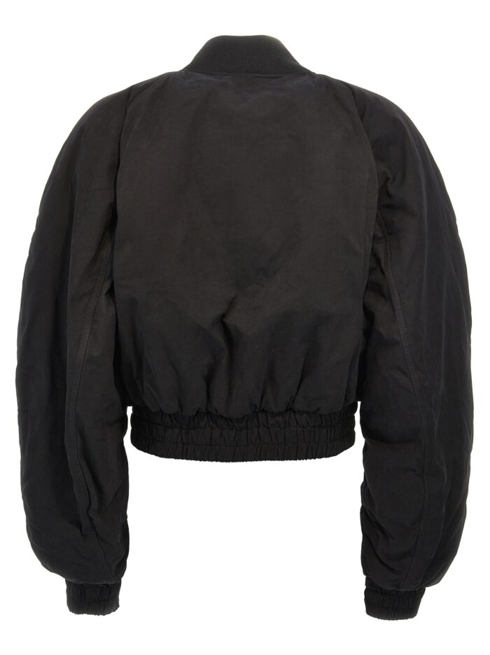 THE ANDAMANE 'Sierra' Cropped Bomber Jacket