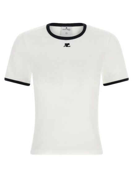 COURREGES 'Signature Contrast' T-shirt