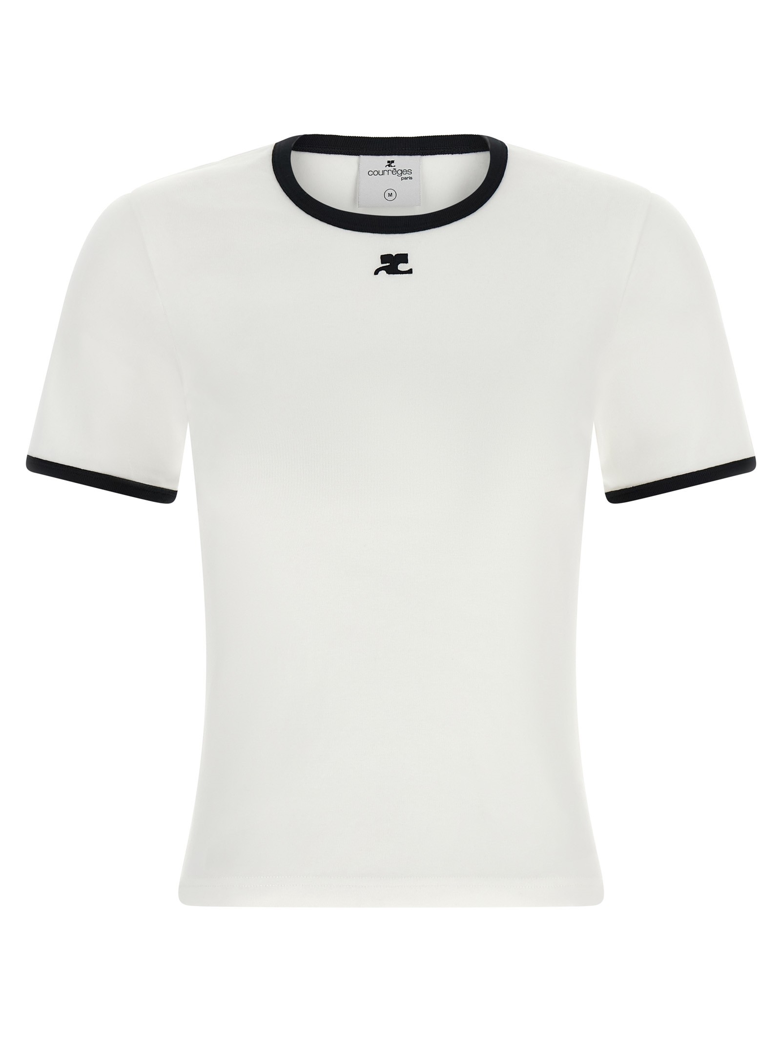 COURREGES 'Signature Contrast' T-shirt