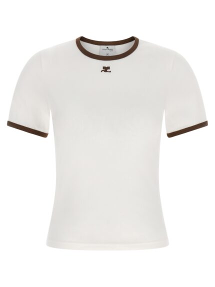 COURREGES 'Signature Contrast' T-shirt