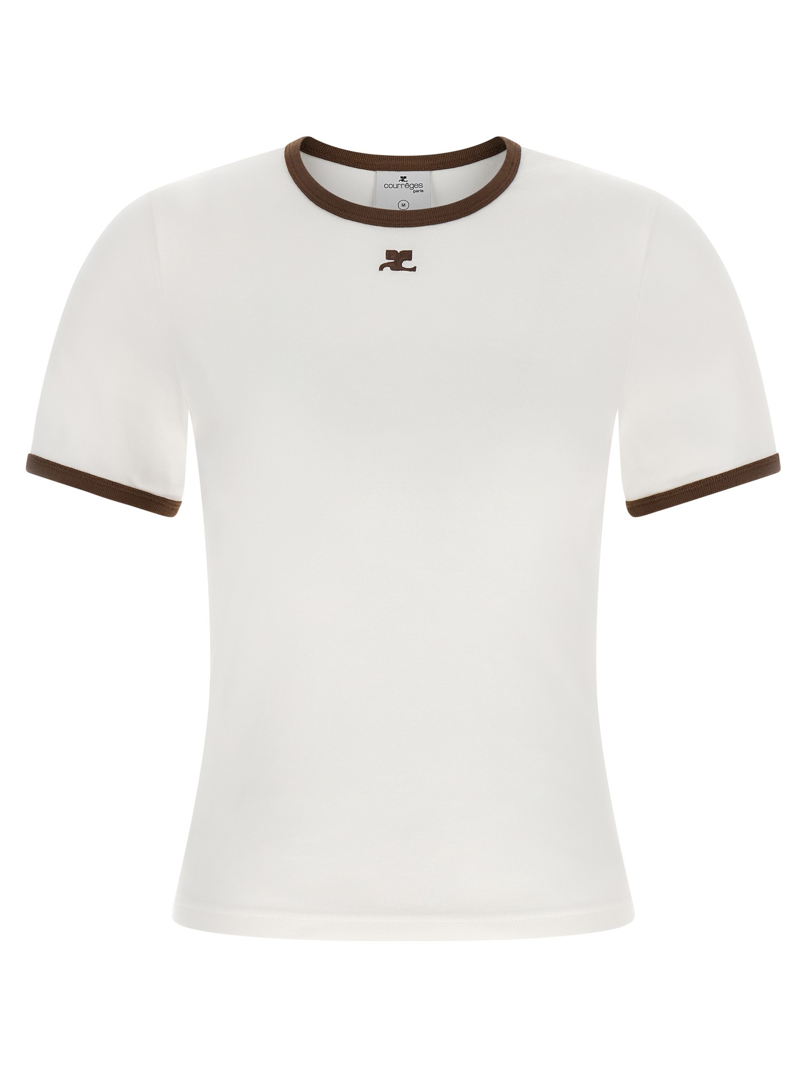 COURREGES 'Signature Contrast' T-shirt