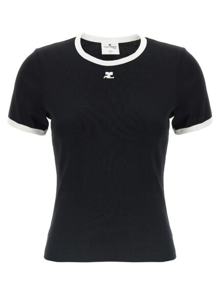 COURREGES 'Signature Contrast' T-shirt
