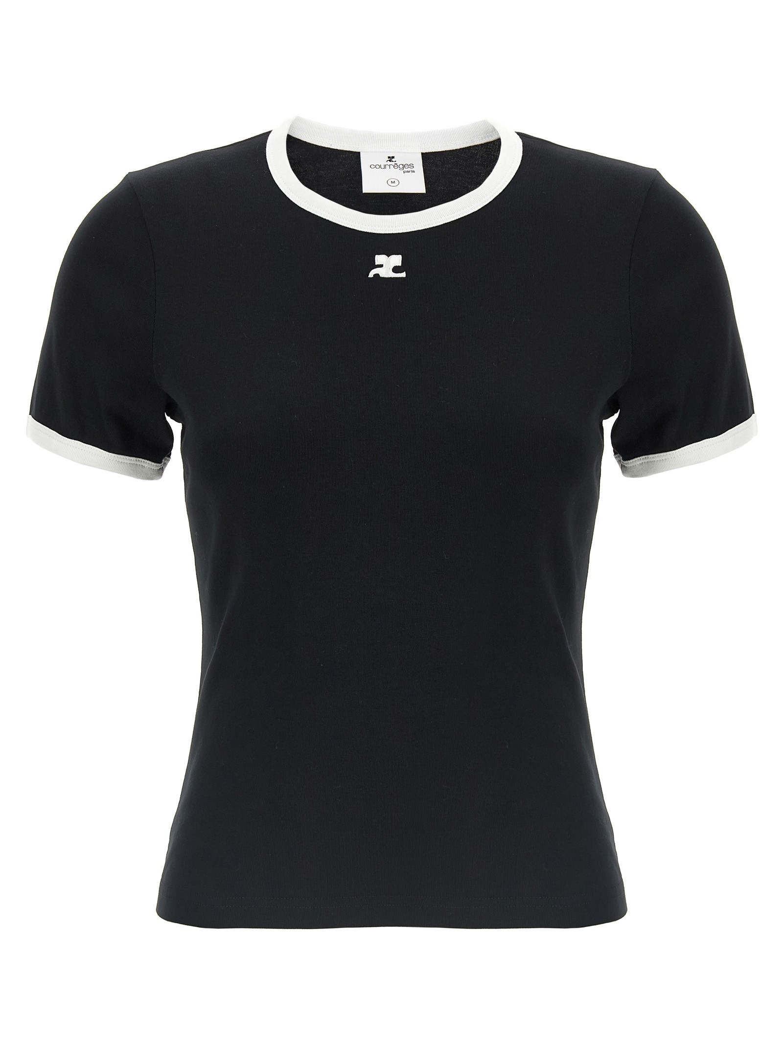 COURREGES 'Signature Contrast' T-shirt