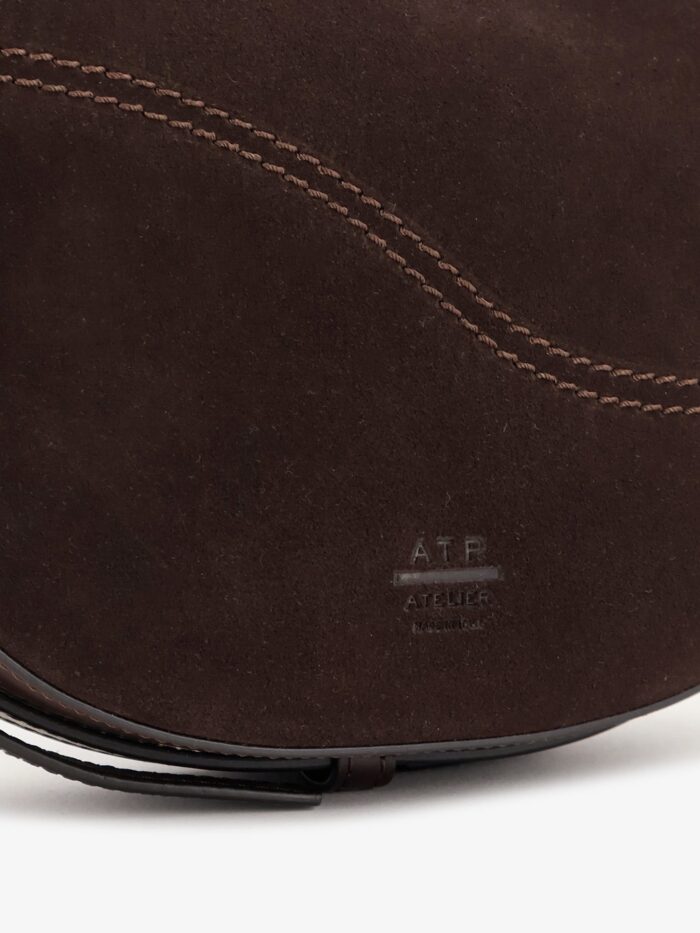 ATP ATELIER Silea Suede Shoulder Bag
