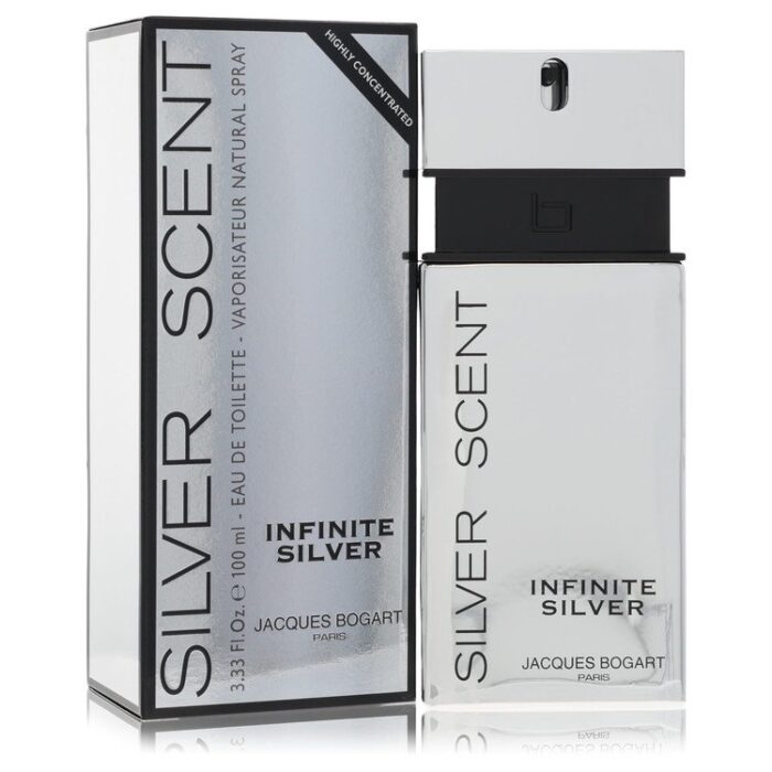 Silver Scent Infinite Silver By Jacques Bogart - Eau De Toilette Spray 3.3 Oz - Image 1