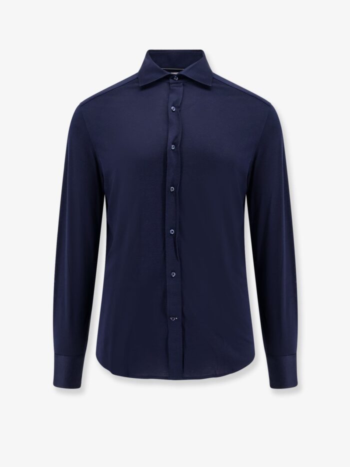 Brunello Cucinelli Silk And Cotton Blend Shirt
