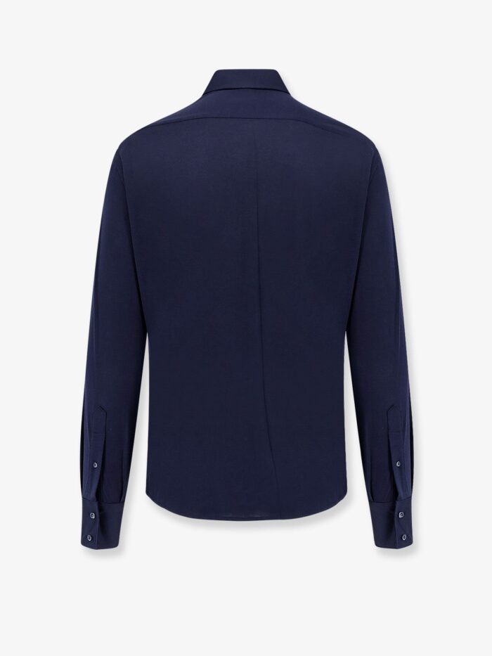 Brunello Cucinelli Silk And Cotton Blend Shirt