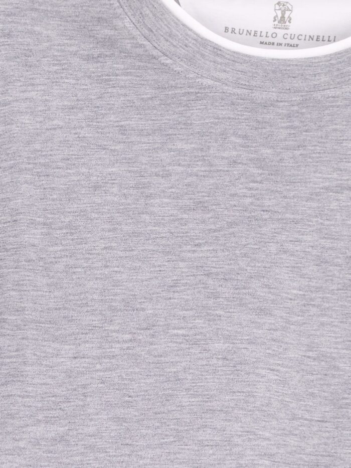 Brunello Cucinelli Silk And Cotton Blend T-shirt