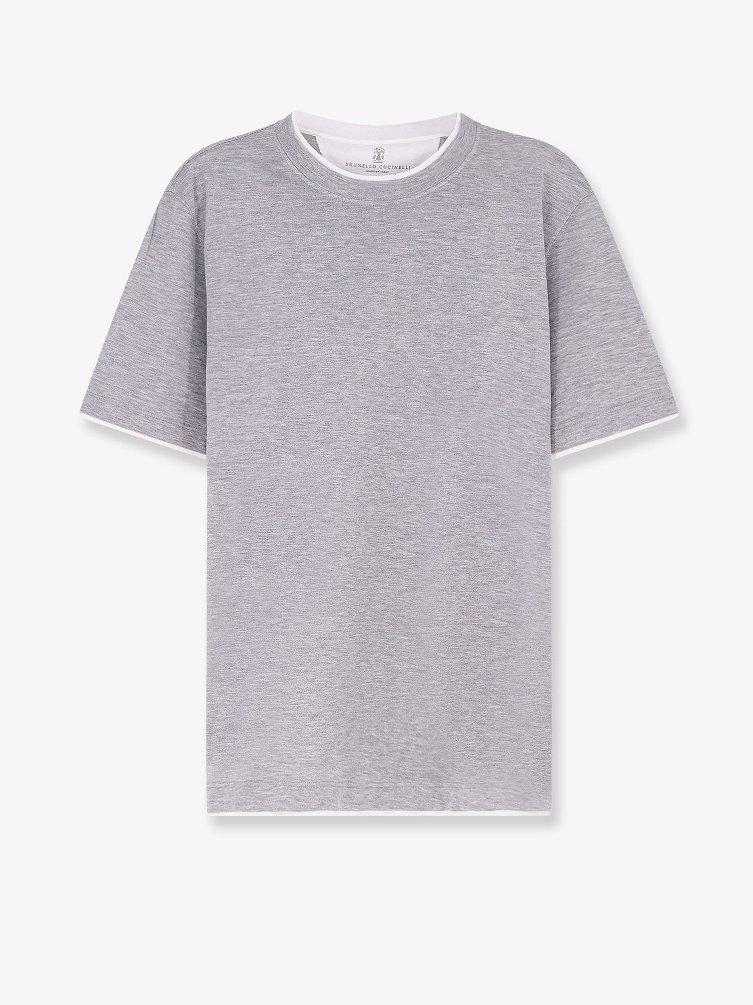 Brunello Cucinelli Silk And Cotton Blend T-shirt